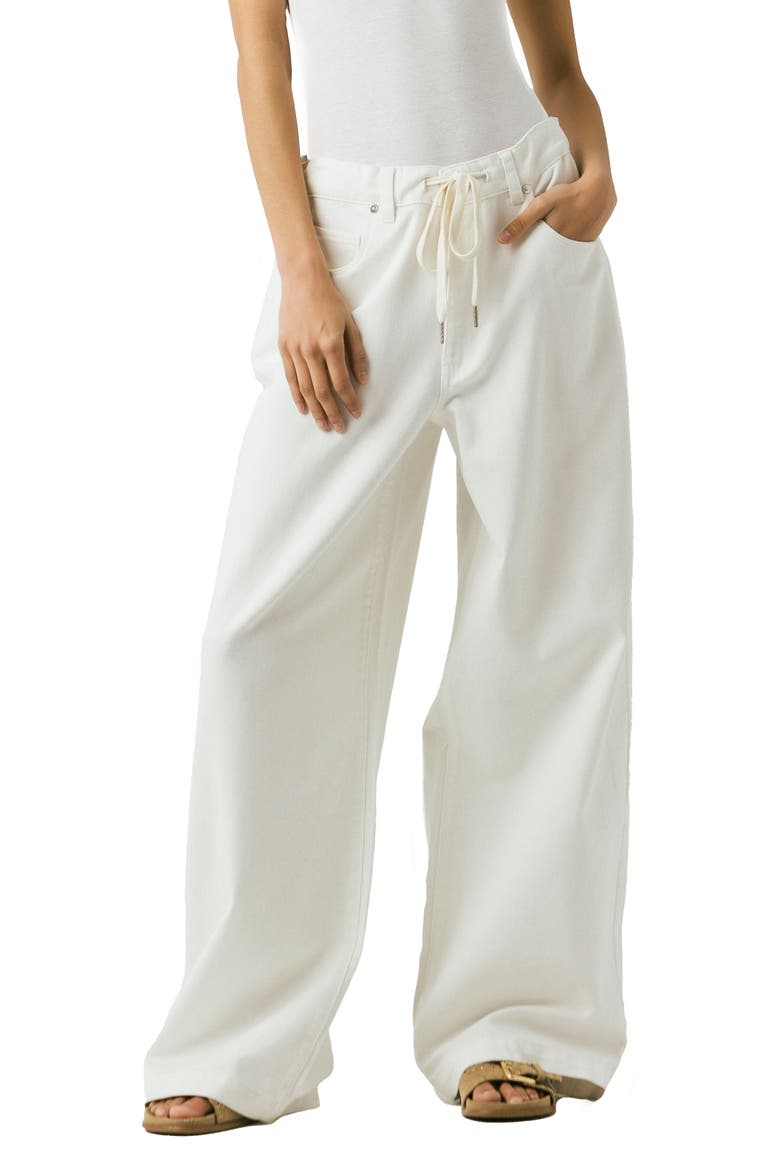 Low Rise Baggy Twill Jeans, Main, color, PUBLIC LIFE