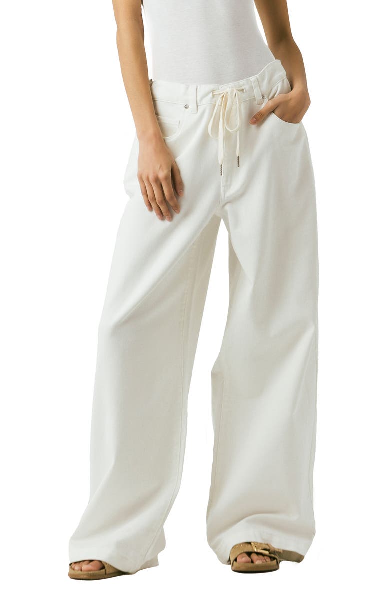 BLANKNYC Low Rise Baggy Twill Jeans, Main, color, Public Life