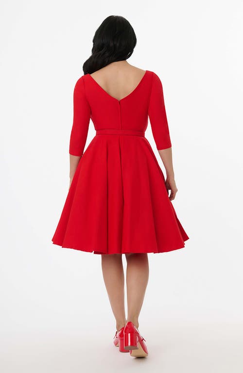 UNIQUE VINTAGE UNIQUE VINTAGE DEVON SWING DRESS
