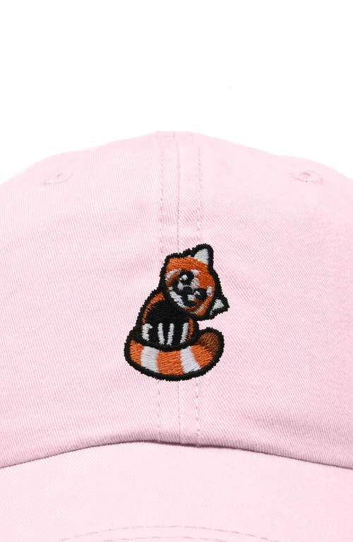 DALIX DALIX RED PANDA EMBROIDERED DAD HAT