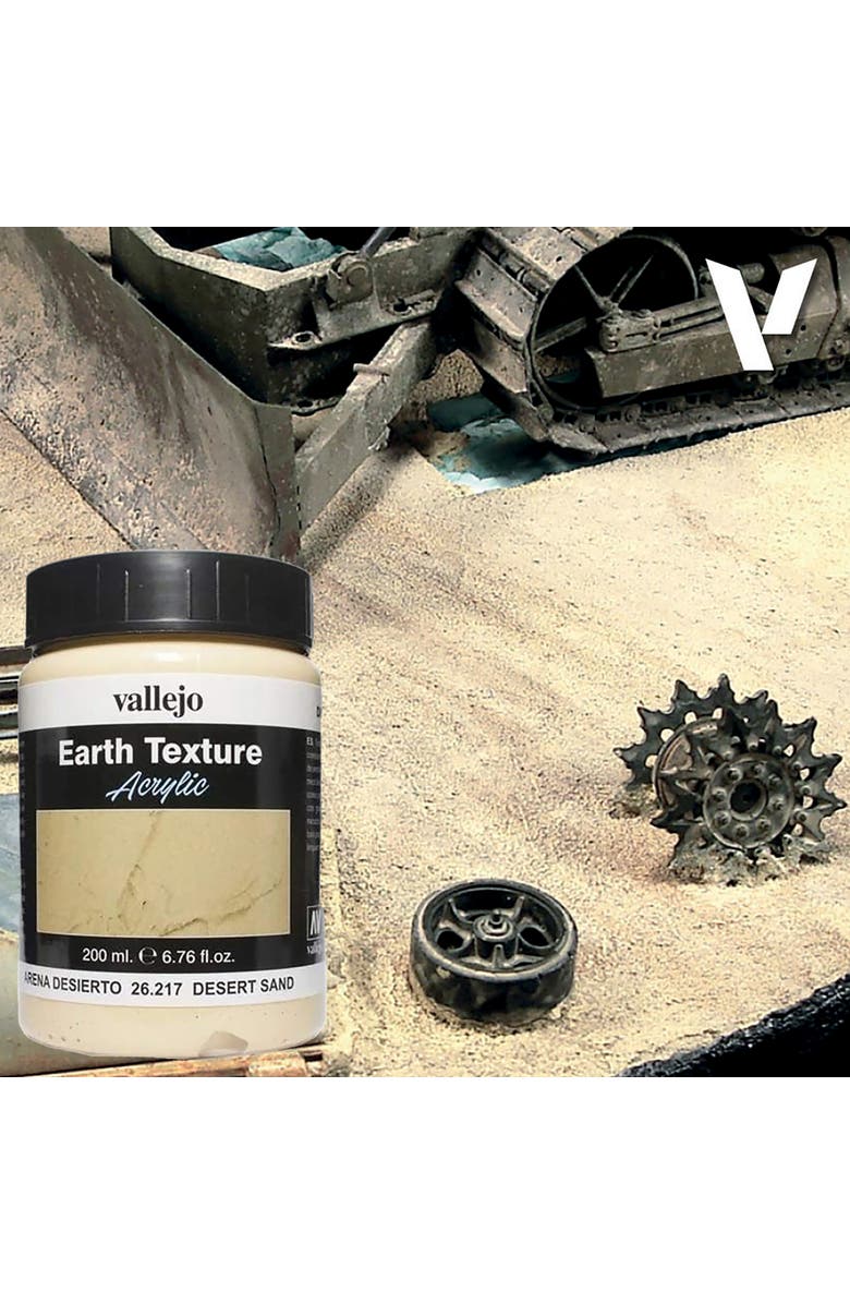 Vallejo Paints Desert Sand Texture Acrylic, 6.79 oz, Alternate, color, Multicolored