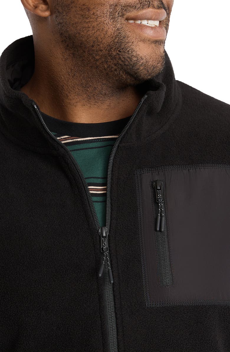 Johnny Bigg Funnel Neck Microfleece Zip Jacket, Alternate, color, 