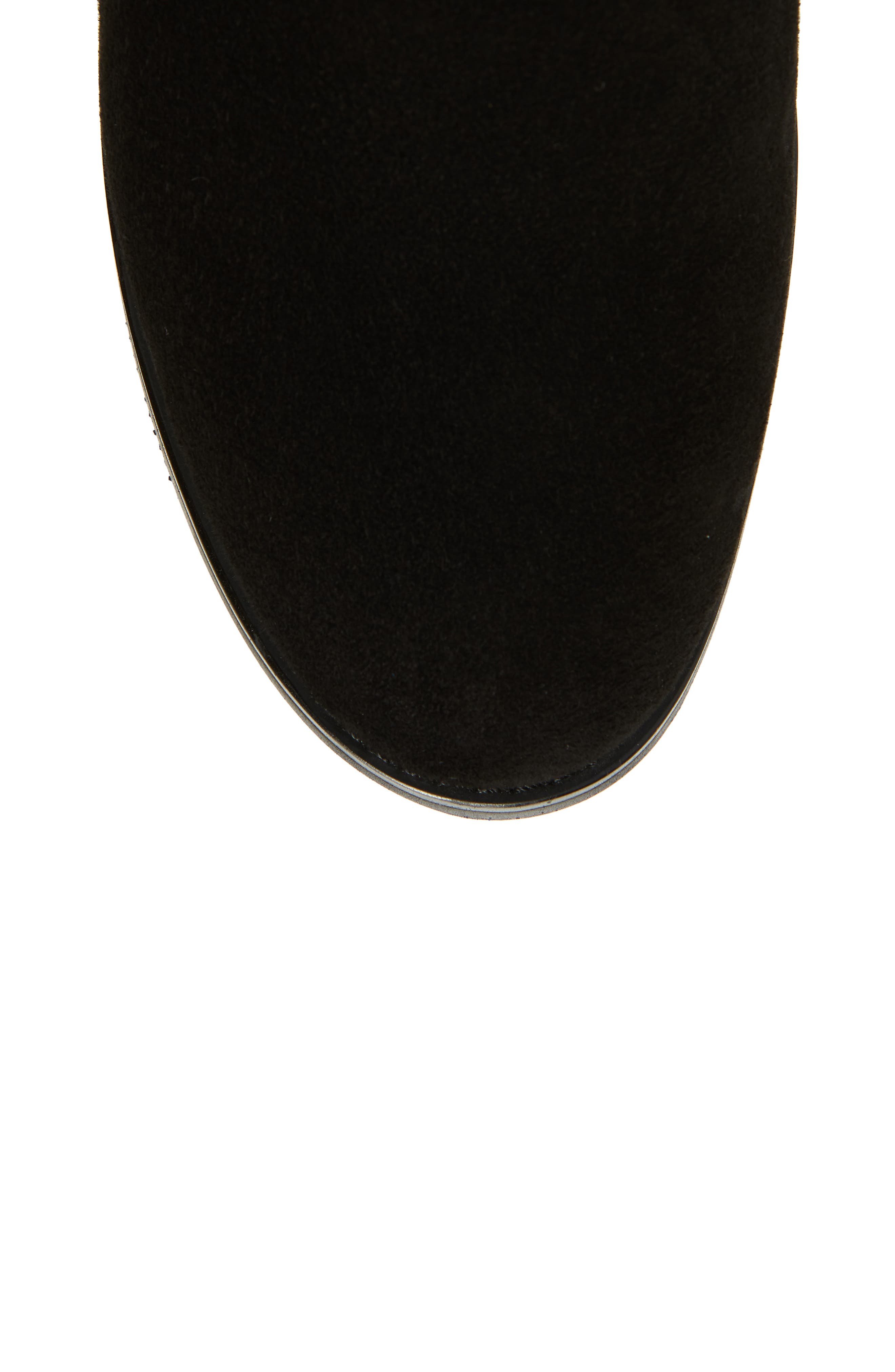 Montreal Waterproof Knee High Boot, Alternate, color, BLACK SUEDE