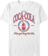 Coca Cola Men's Coca Cola Makes Good Things Better Graphic T-Shirt