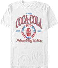Coca Cola Men's Makes Good Things Better Short Sleeve Graphic T-Shirt