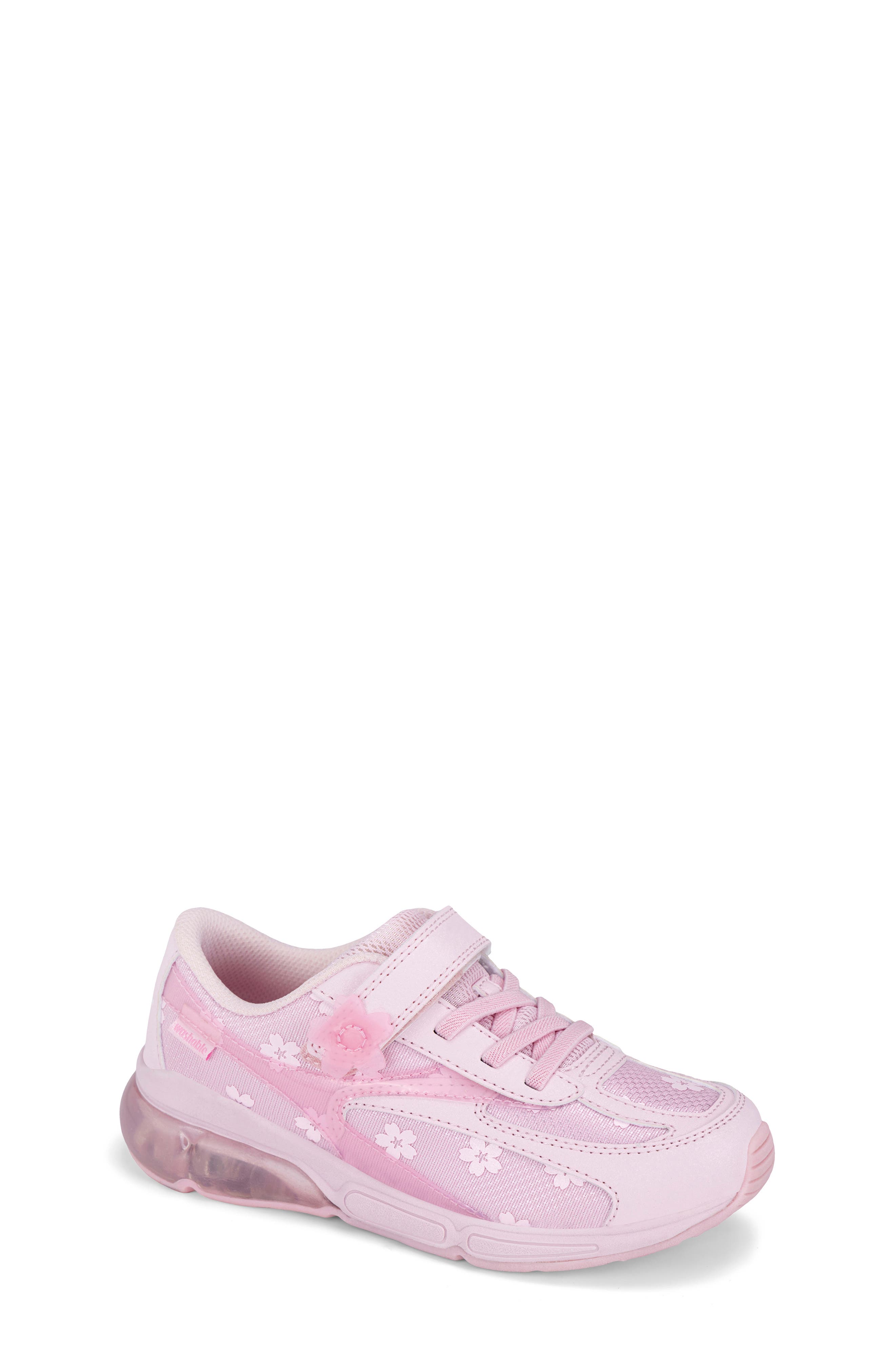 Kids' M2P Lighted Phantom Sneaker, Main, color, PINK
