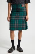 JW Anderson Plaid Wool Kilt