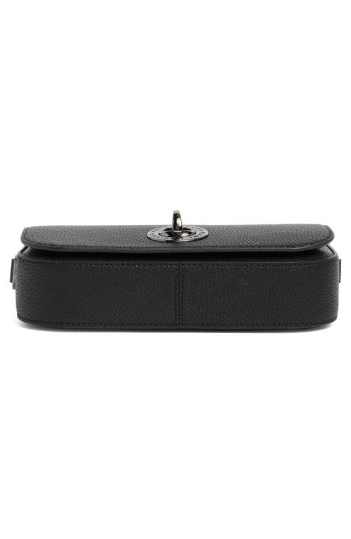 Marc Jacobs Signet Turnlock Shoulder Bag In Black