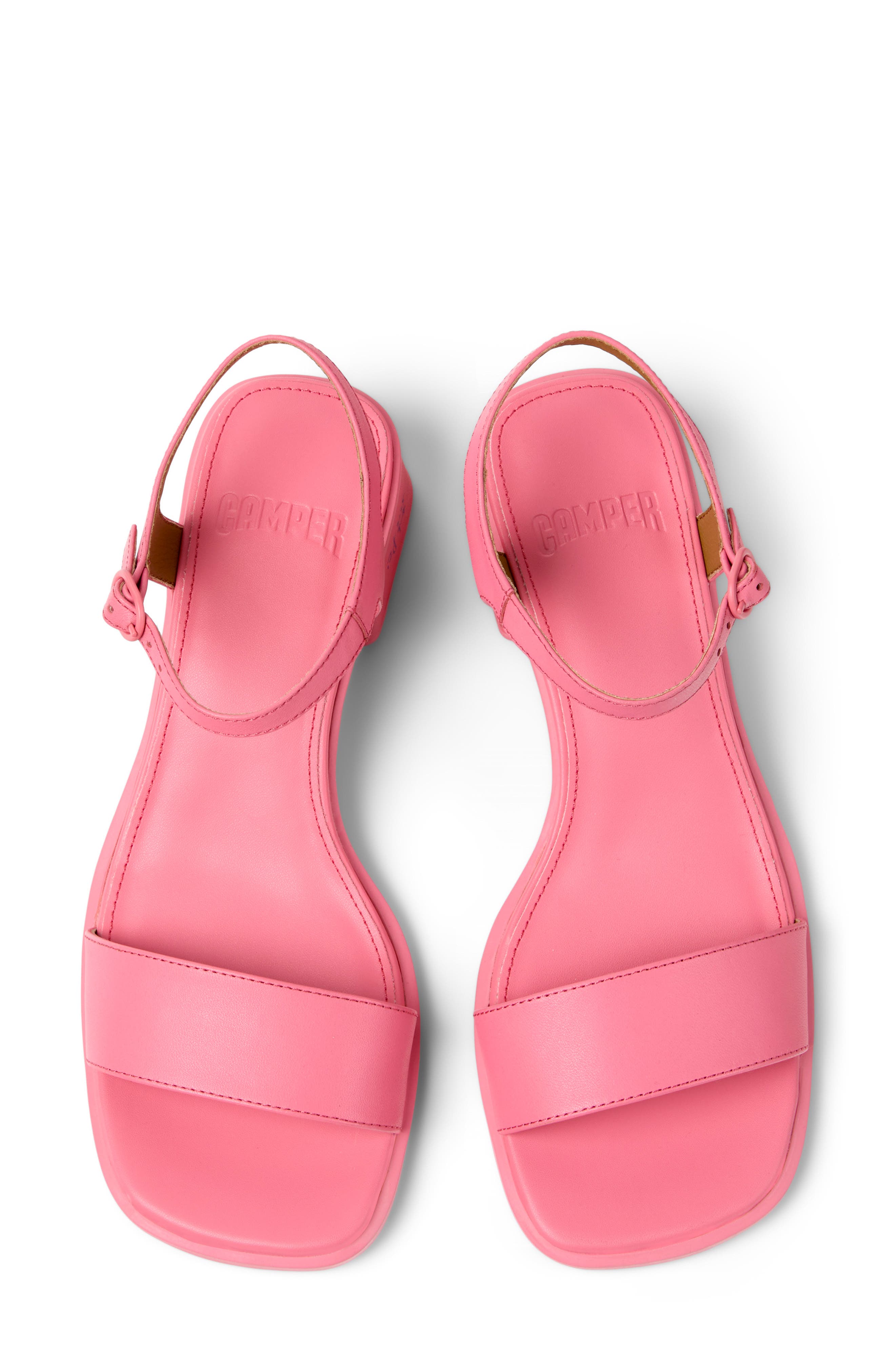 Camper Kora Sandal, Alternate, color, Light/ Pastel Pink