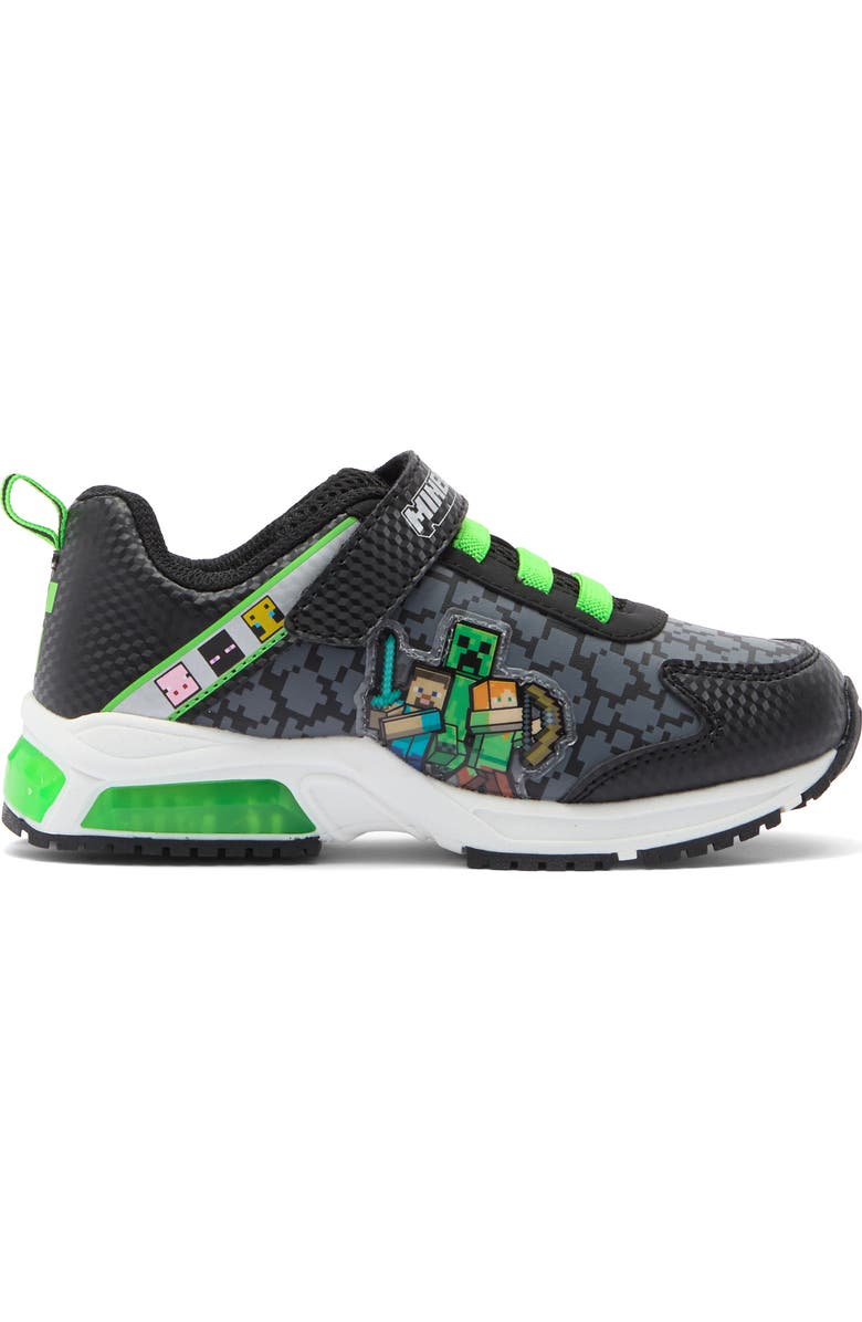 SG Footwear x Minecraft<sup>®</sup> Kids' Light-Up Sneaker, Alternate, color,