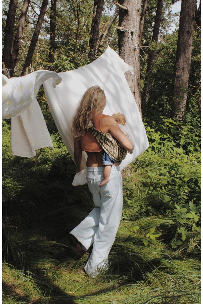 Print Toddler Carrier, Alternate, color, BEIGE/BROWN ZEBRA PATTERN