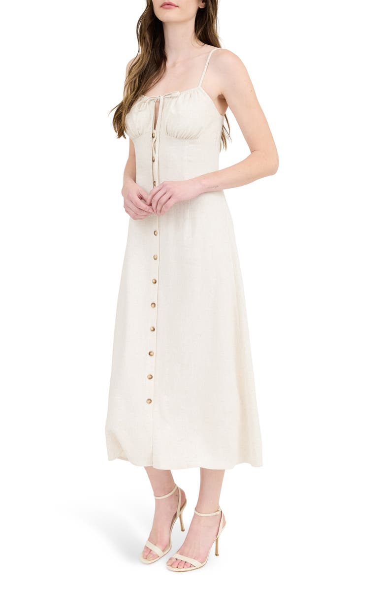 Button-Up Midi Dress