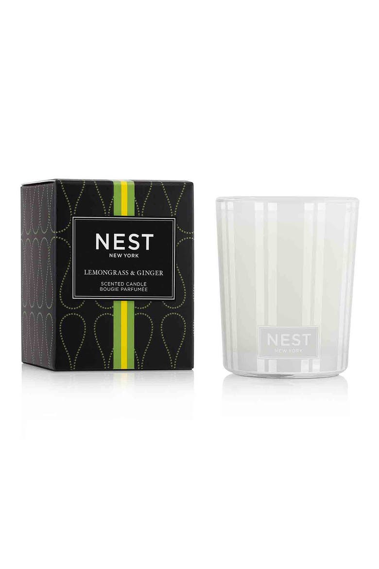 Lemongrass & Ginger Votive Candle, Main, color, NO COLOR