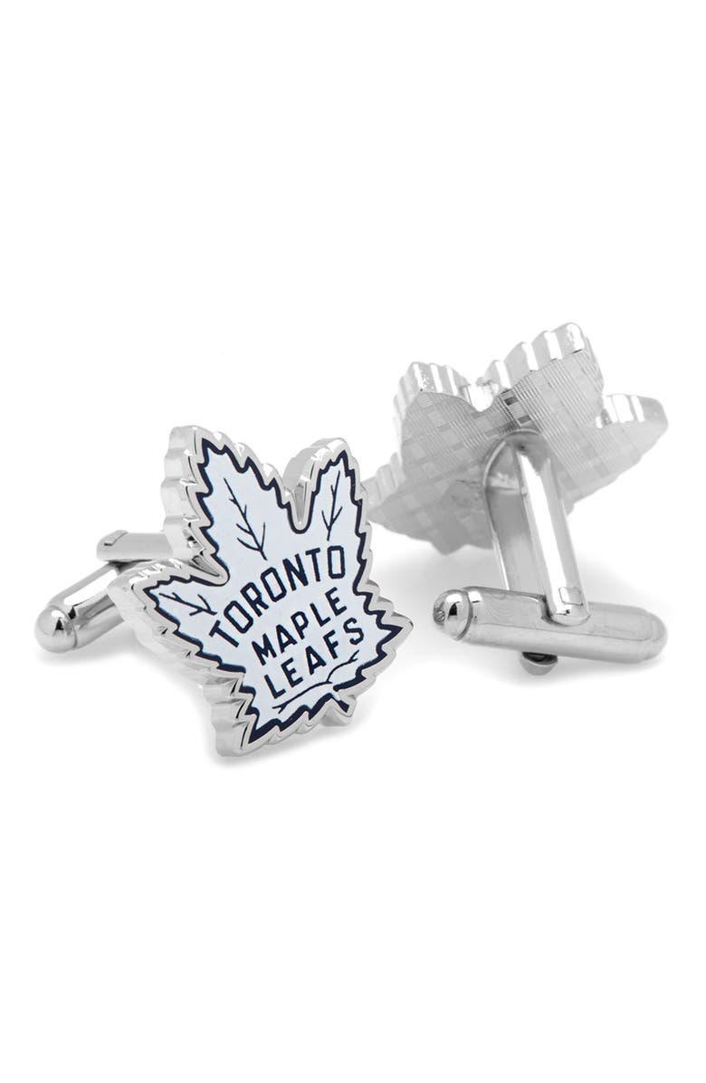 Cufflinks, Inc. NHL Toronto Maple Leaf Cuff Links, Alternate, color, 