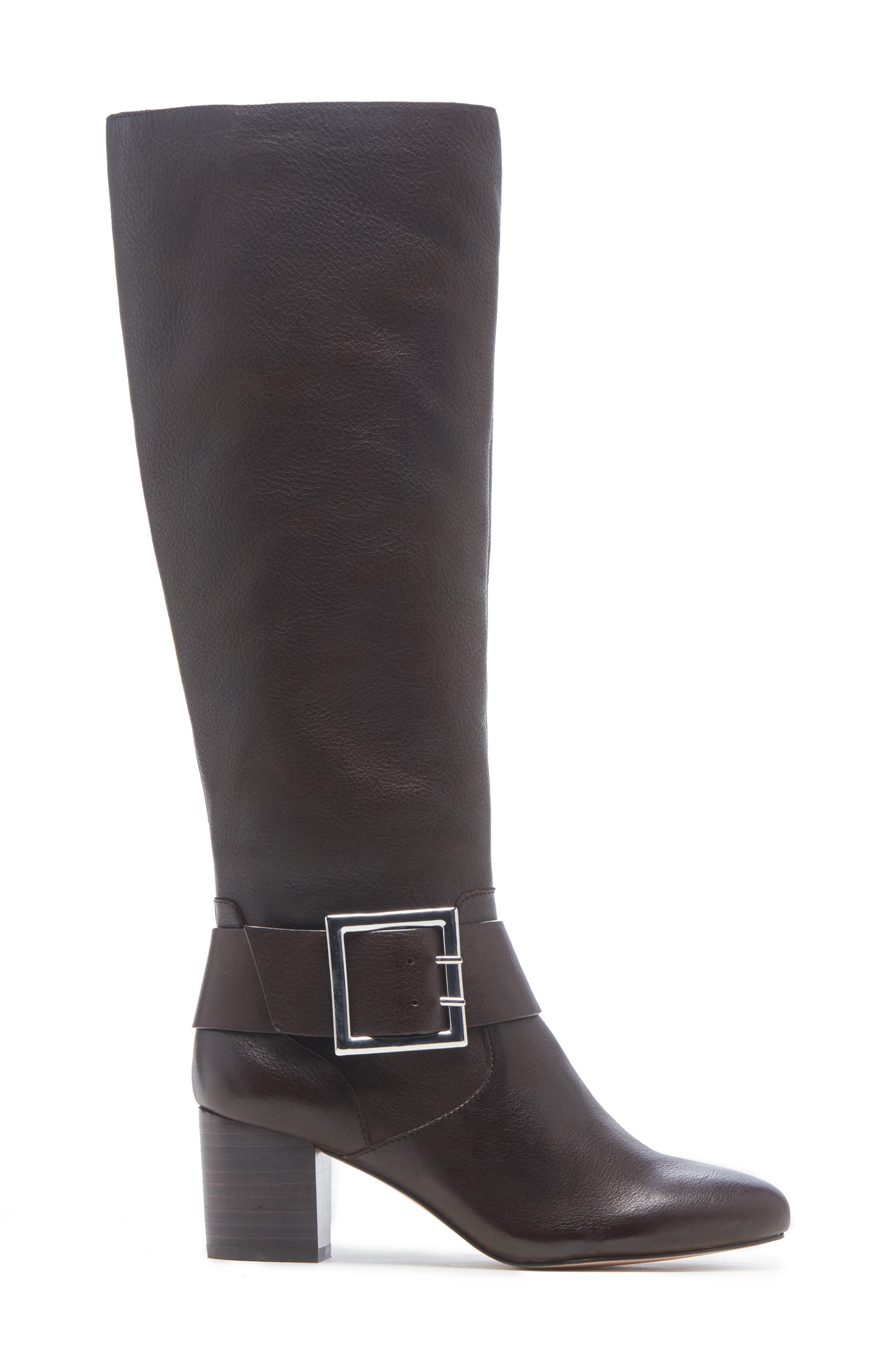 Pashan Knee High Boot, Alternate, color, CHOCOLATE LEATHER