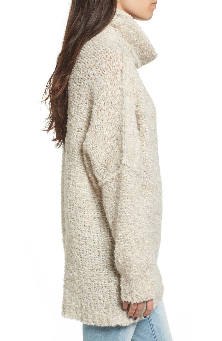 Free People 'She's All That' Knit Turtleneck Sweater, Alternate, color, 