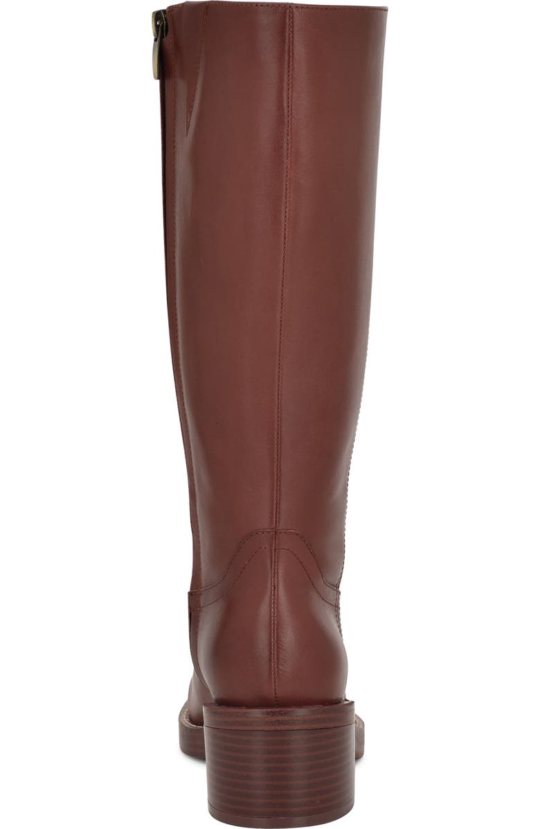 Nine West Broklyn Block Heel Boot, Alternate, color, Medium Brown