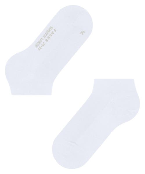 Falke Sensitive London Sneaker Socks For Diabetics In White