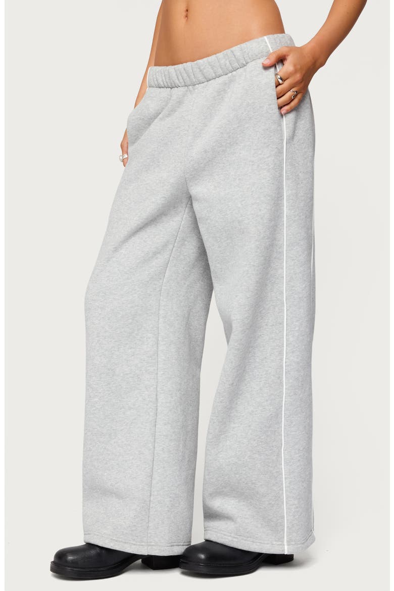 Autumn Cotton Blend Sweatpants, Main, color, GRAY-MELANGE