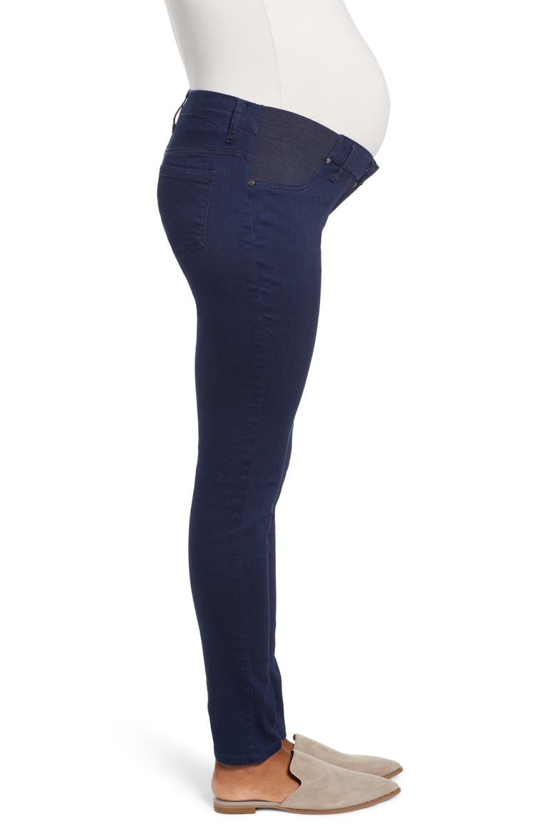 Comfortable Stretch Maternity Jeans, Alternate, color, NAVY