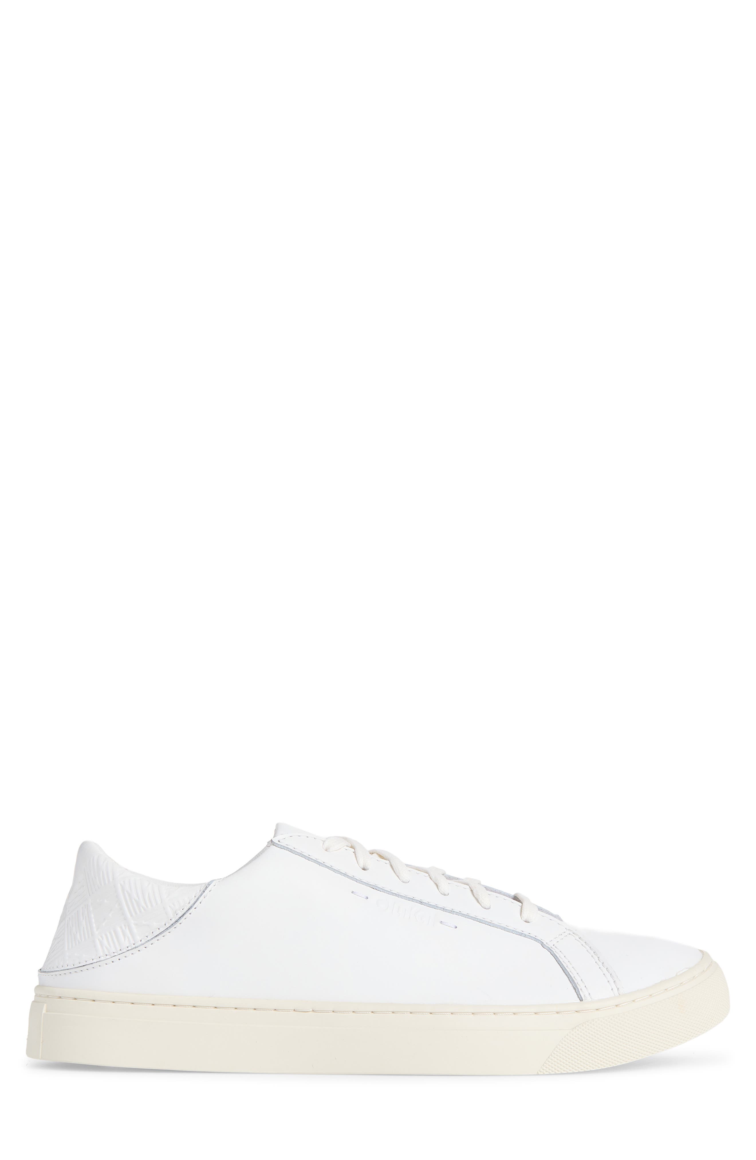 Kou Leather Sneaker, Alternate, color, WHITE / WHITE