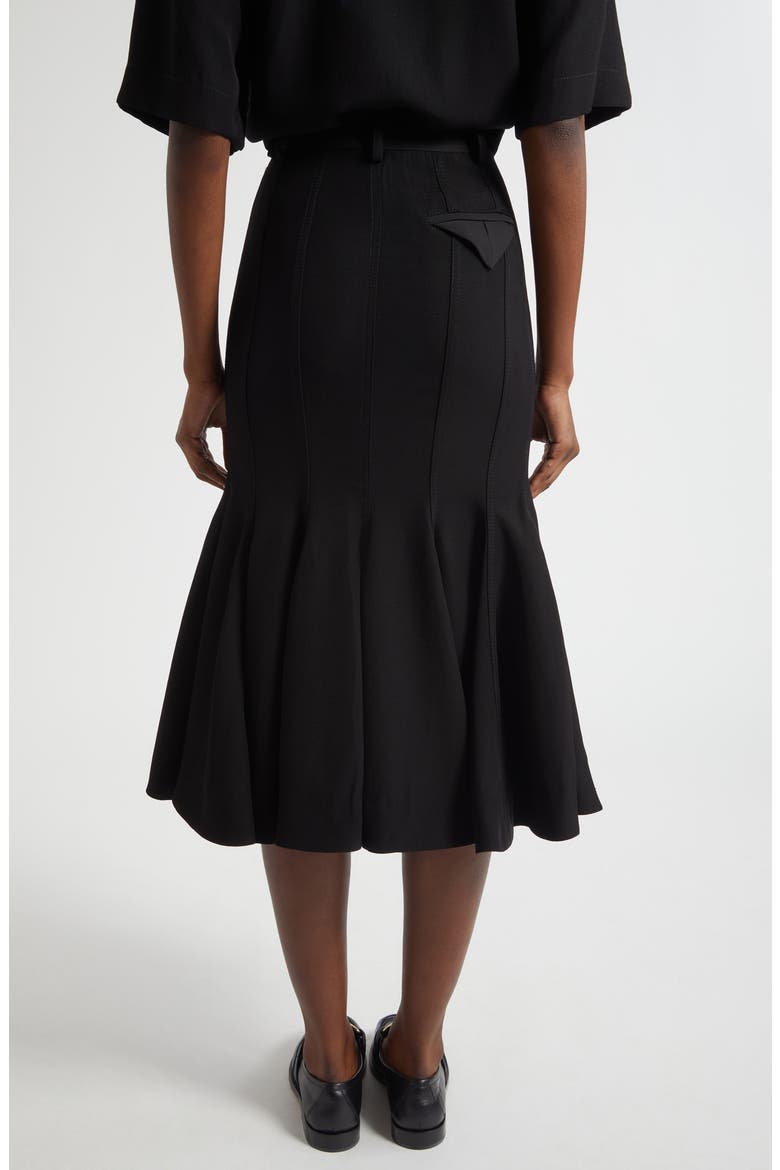 Fit & Flare Skirt, Alternate, color, 1000 BLACK