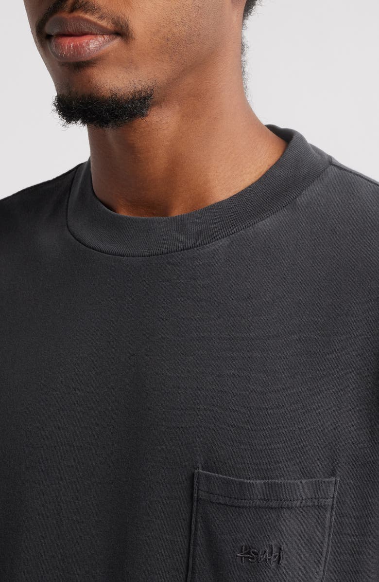Ksubi Embroidered Pocket Cotton T-Shirt, Alternate, color, 