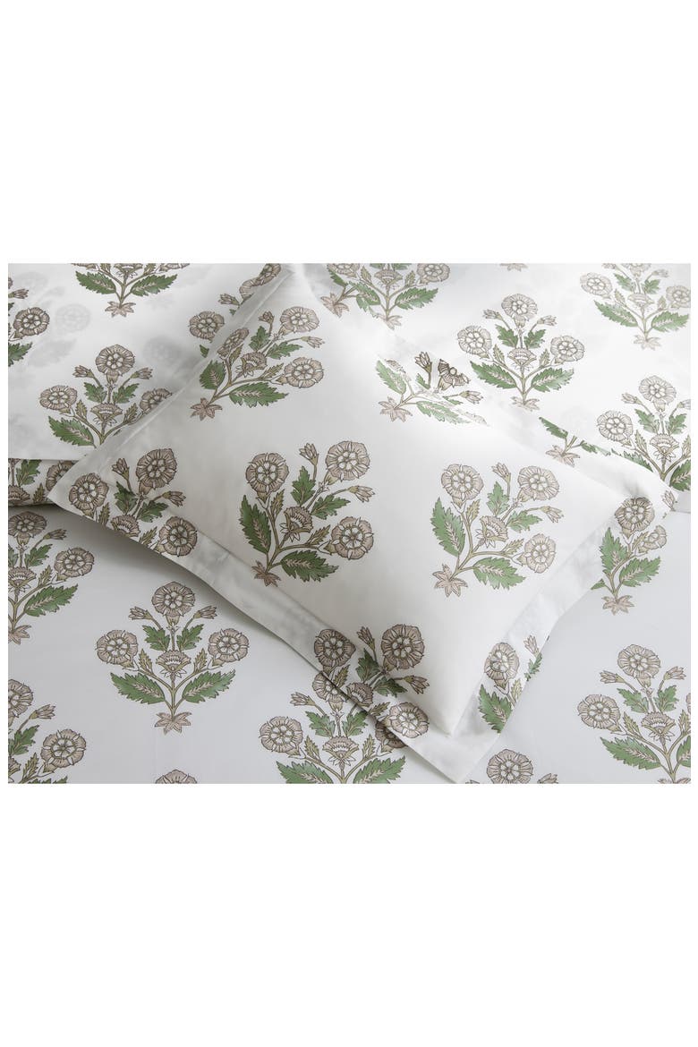 Dalila Egyptian Cotton Percale Sham, Alternate, color, PEBBLE