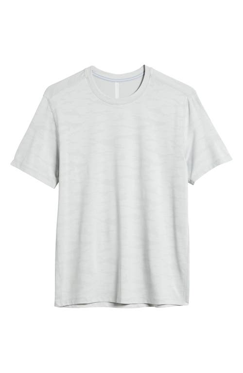 Ten Thousand Camouflage Knit Performance T-shirt In Light Grey