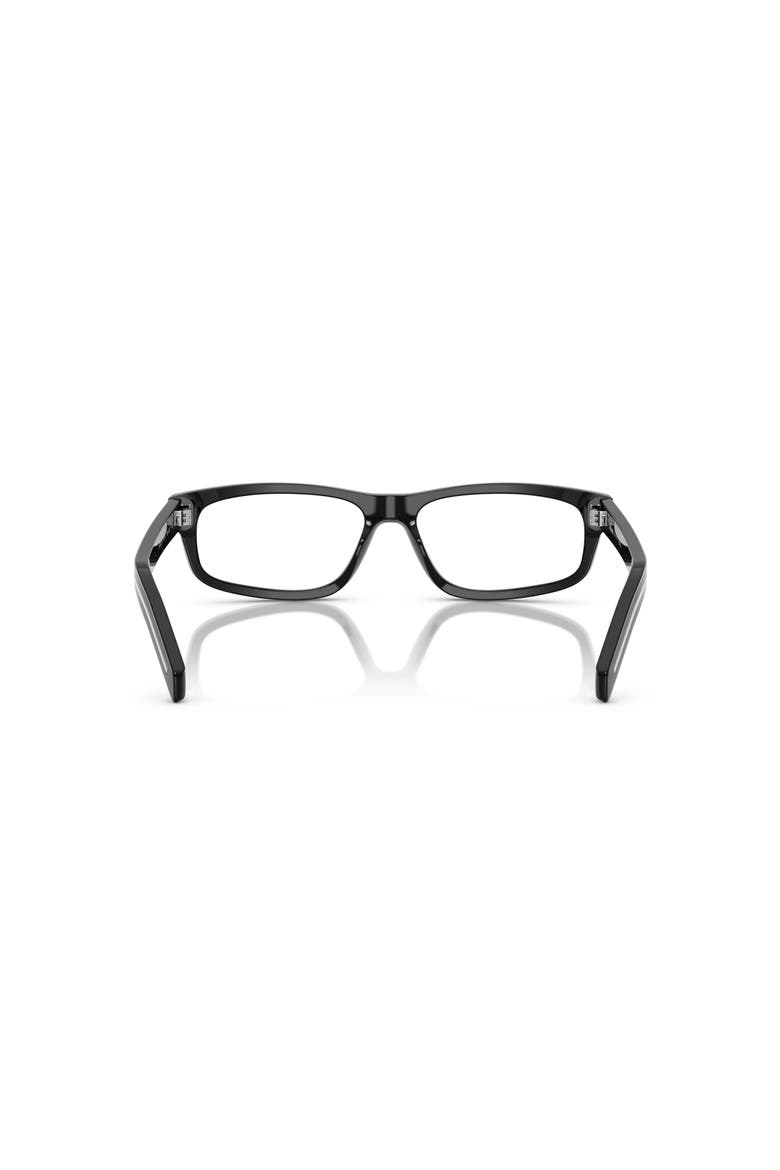 58mm Rectangle optical glasses, Alternate, color, Black