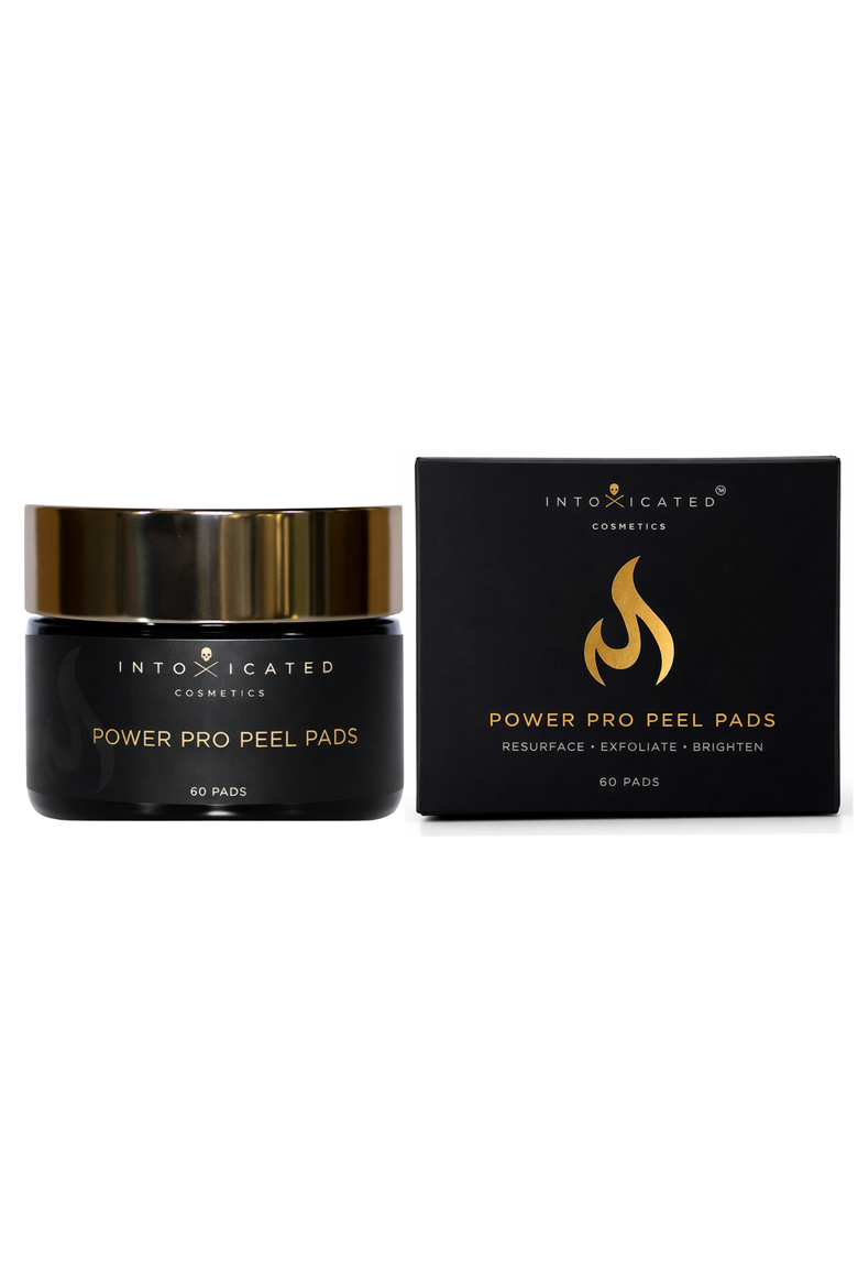 Power Pro Peel Pads - Potent Multi-Acid Formula for Visible Skin Renewal & Exfoliation with TCA, Glycolic Acid, Lactic Acid & More, Alternate, color, Clear