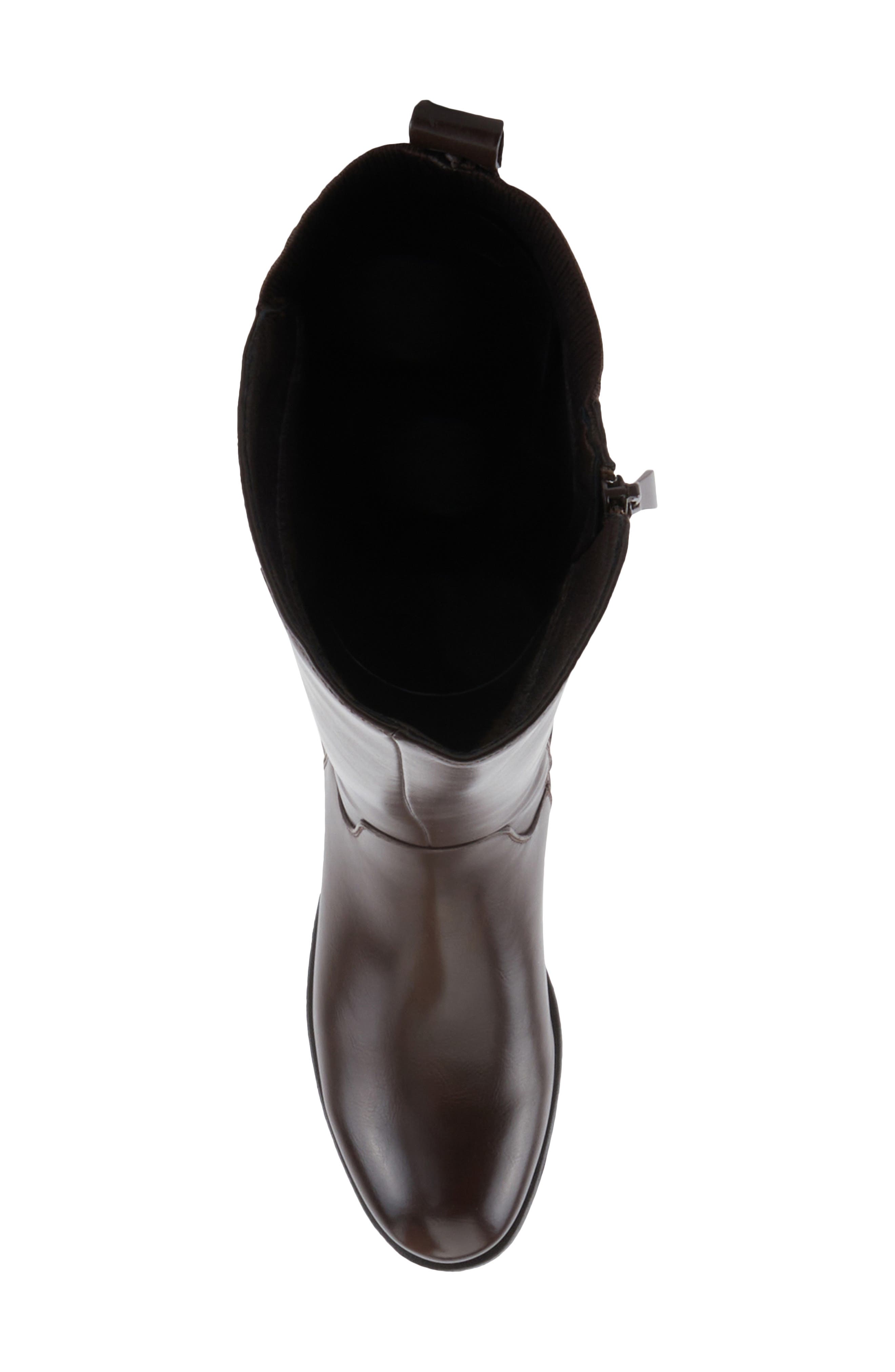 Papina Knee High Boot, Alternate, color, DARK BROWN