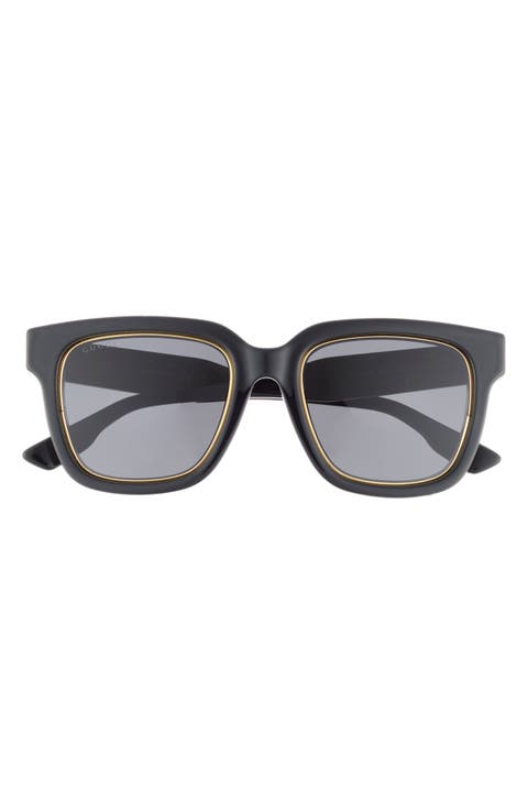 52mm Square Sunglasses
