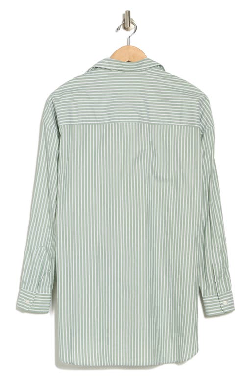 Frank & Eileen Shirley Stripe Oversize Button-up Shirt