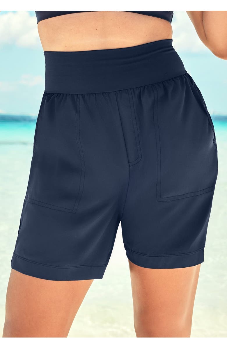 Swim 365 Quick-Dry Swim Shorts, Alternate, color, Navy