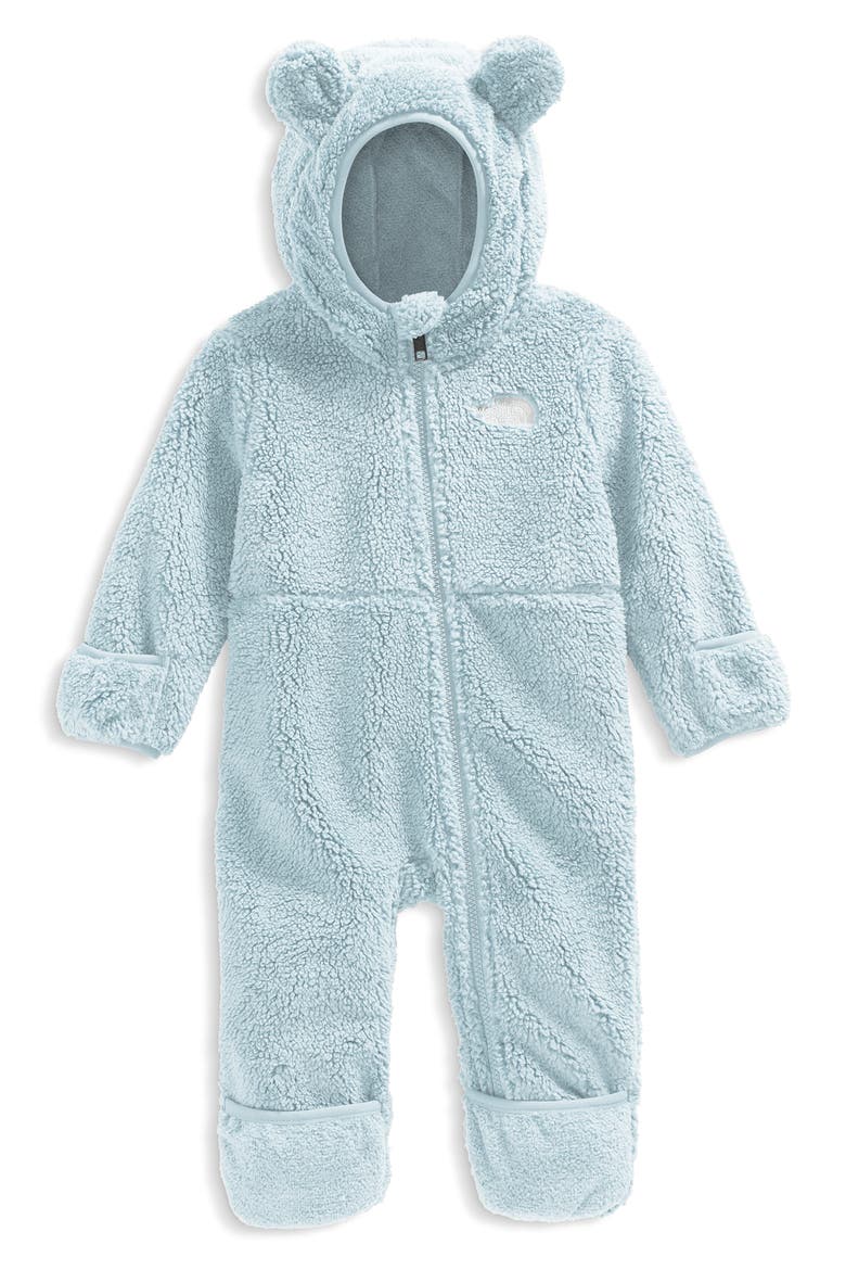Campshire Recycled Polyester Fleece Snowsuit, Main, color, POLAR HAZE