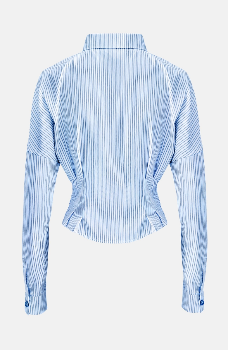 OW Collection Eliza Shirt, Alternate, color, Light Blue Stripe