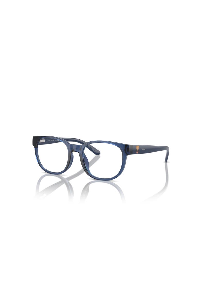 Polo Ralph Lauren 45mm Round optical glasses, Main, color, Blue