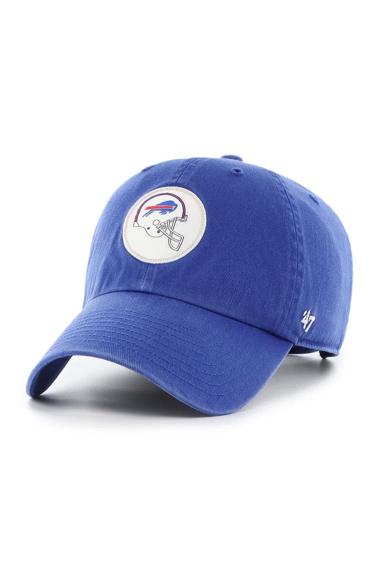 Men's '47  Royal Buffalo Bills Hard Hat Clean Up Adjustable Hat, Main, color, Royal