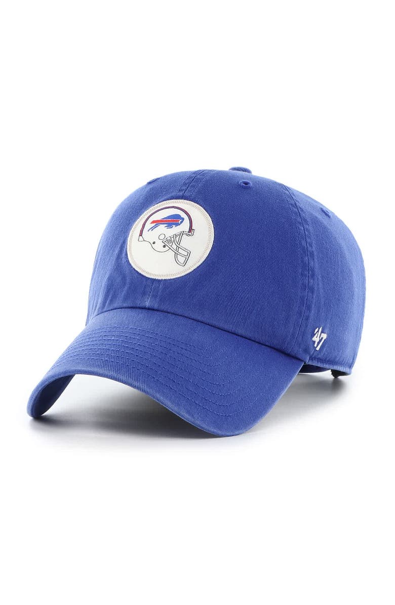 '47 Men's '47 Royal Buffalo Bills Hard Hat Clean Up Adjustable Hat, Main, color, Royal