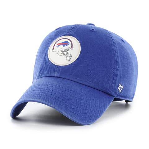 Men's '47  Royal Buffalo Bills Hard Hat Clean Up Adjustable Hat