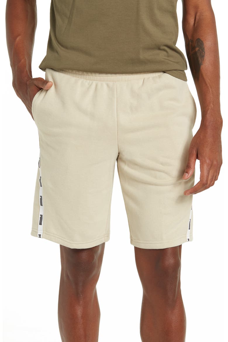 Micro Tape Shorts, Main, color, PUTTY