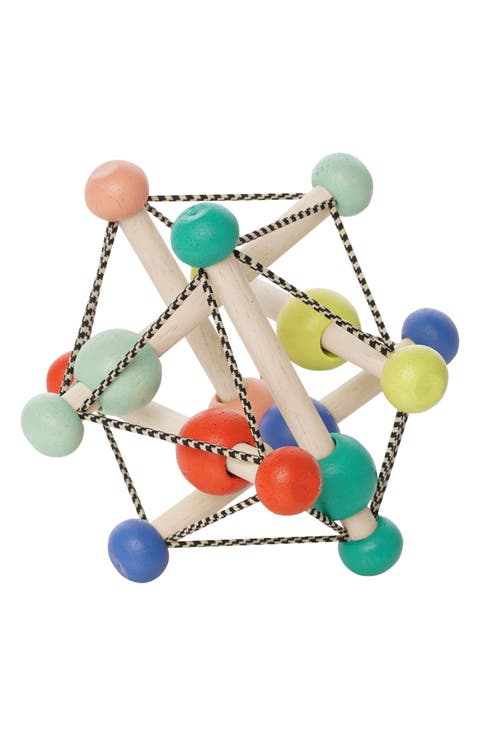 Skwish Colorpop Teether & Rattle Activity Toy