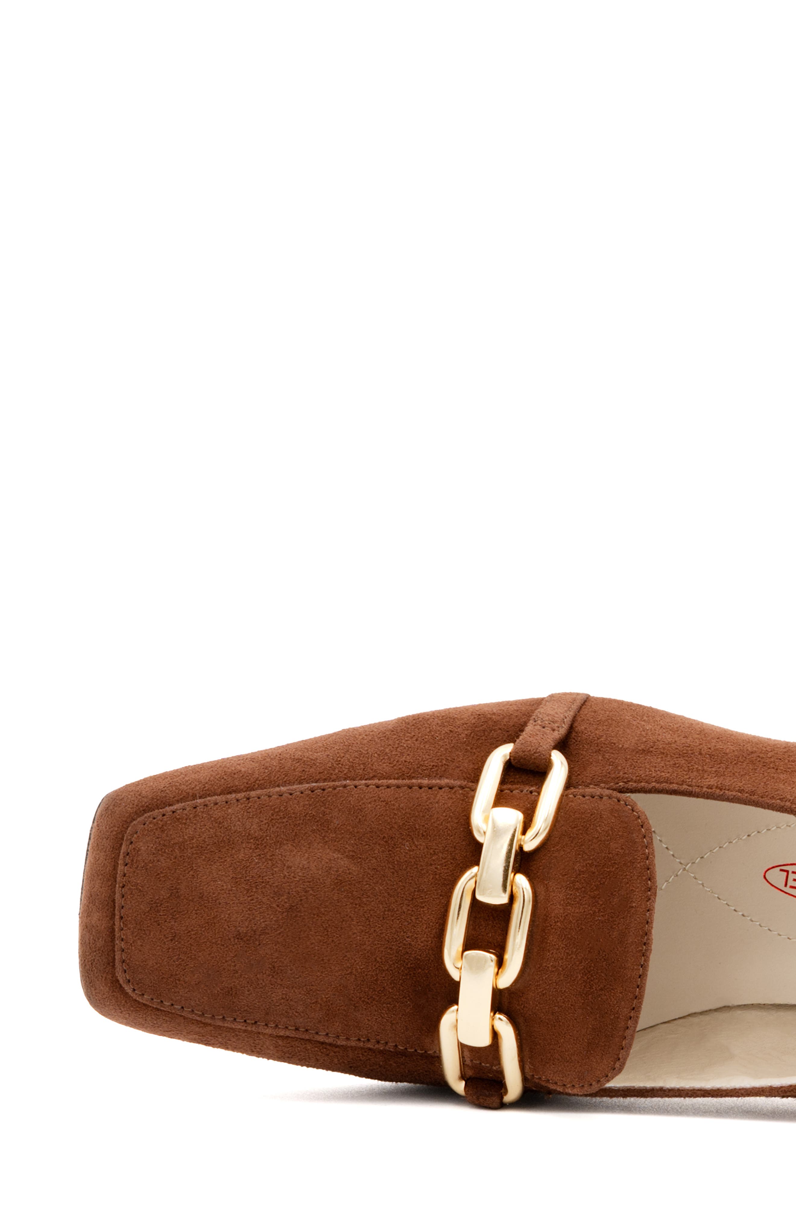 Amalfi by Rangoni Settimio Bit Loafer Pump, Alternate, color, Castagno Cashmere Gold