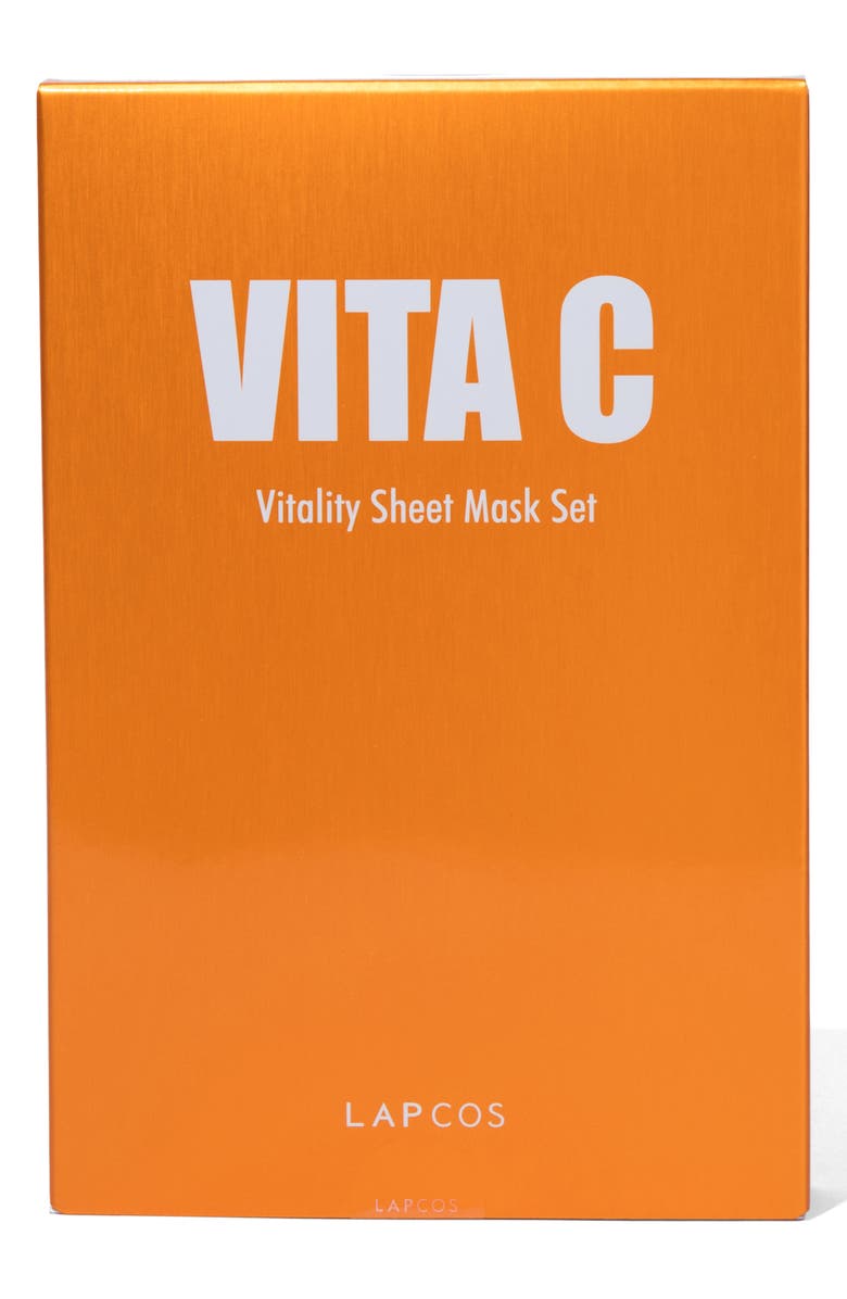 LAPCOS Vitamin C Vitality Sheet Mask, Alternate, color, Orange