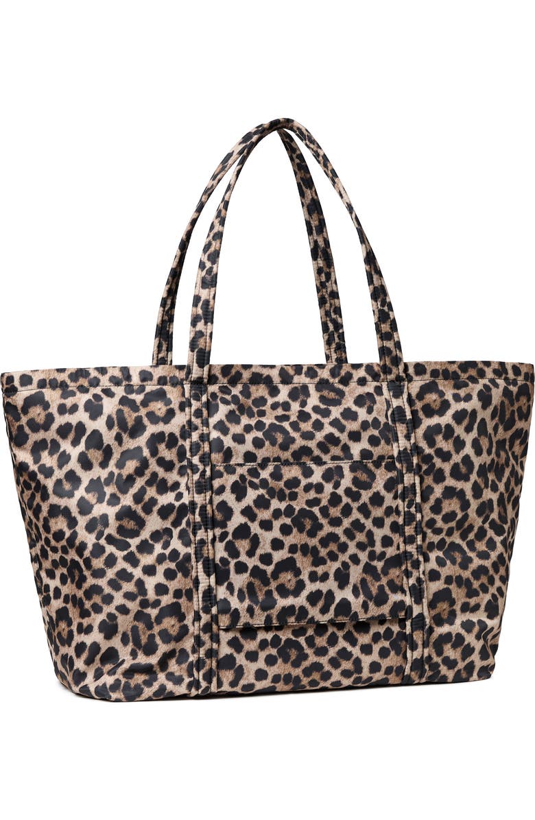 Loeffler Randall Dina Leopard Print Tote, Alternate, color, Brushed Leopard