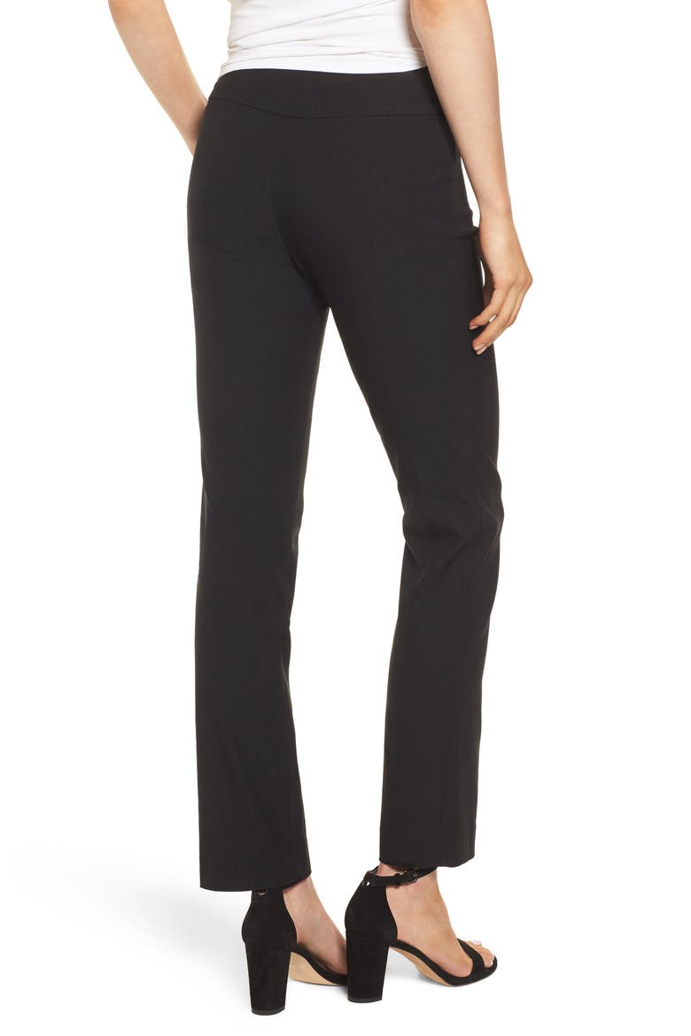 Wonderstretch Straight Leg Pants, Alternate, color, BLACK ONYX