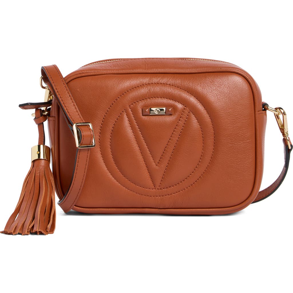 Valentino By Mario Valentino Mia Signature Crossbody Bag In Brown