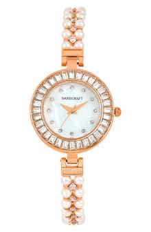 Danecraft Mother-of-Pearl Quartz Bracelet Watch, 20mm