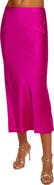 Ramy Brook Krisia Silk Midi Skirt
